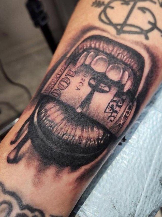 Cody realism tattoo